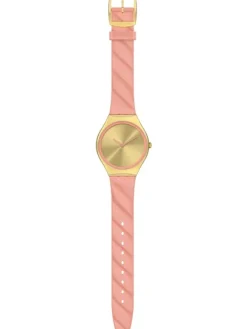 SWATCH Damenuhren-BLUSH QUILTED SYXG114