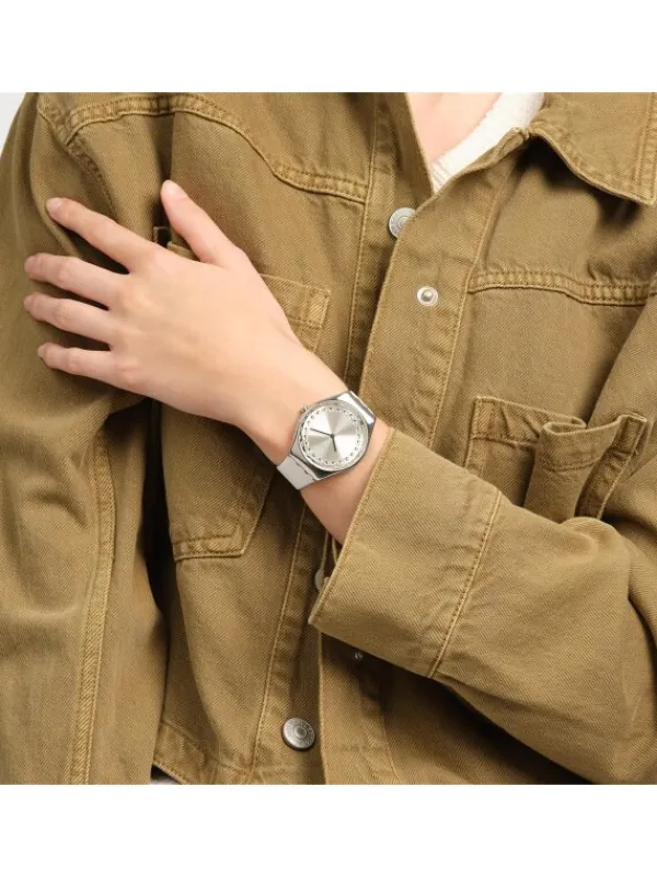 SWATCH Damenuhren-BRIGHT BLAZE SYXS143