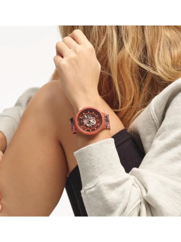 SWATCH Herrenuhren | Damenuhren-CAMOFLOWER COTTON SB05C100