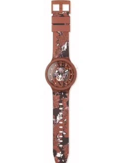 SWATCH Herrenuhren | Damenuhren-CAMOFLOWER COTTON SB05C100