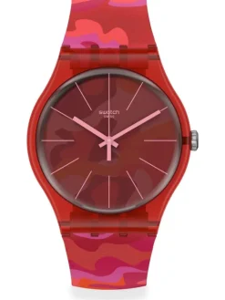 SWATCH Damenuhren-CAMOUFLASH SUOR116