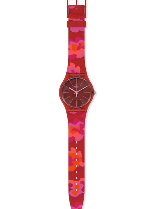 SWATCH Damenuhren-CAMOUFLASH SUOR116