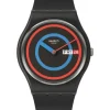 SWATCH Herrenuhren | Damenuhren-CIRCLING BLACK SO28B706
