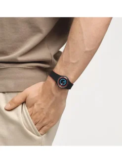 SWATCH Herrenuhren | Damenuhren-CIRCLING BLACK SO28B706
