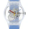 SWATCH Herrenuhren | Damenuhren-CLEARLY BLUE STRIPED SUOK156