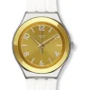 SWATCH Damenuhren-DIMENTICALORO YGS130C