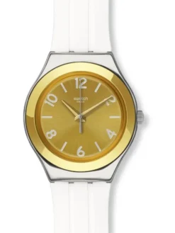 SWATCH Damenuhren-DIMENTICALORO YGS130C