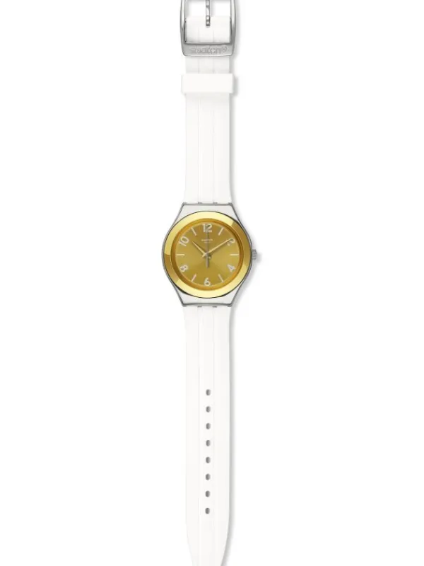 SWATCH Damenuhren-DIMENTICALORO YGS130C