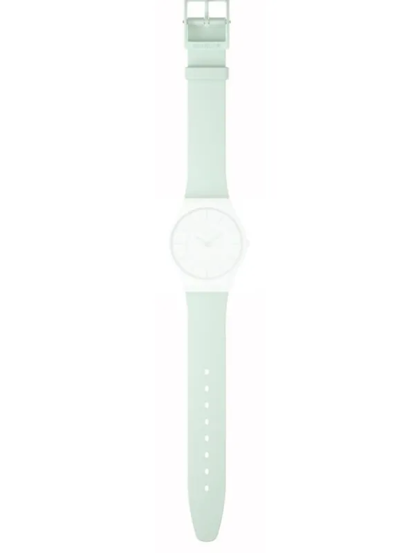 SWATCH Uhrenarmbänder-Ersatzband f. ASS08G107 - TURQUOISE LIGHTLY / SILICONE S ASS08G107