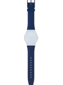 SWATCH Uhrenarmbänder-Ersatzband f. ASO29N107 - LOVE TO GO AROUND / SILICONE S ASO29N107