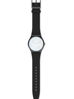 SWATCH Uhrenarmbänder | Zubehör-Ersatzband f. ASUOB187 - BLUE ANATOMY / SILICONE STRAP ASUOB187