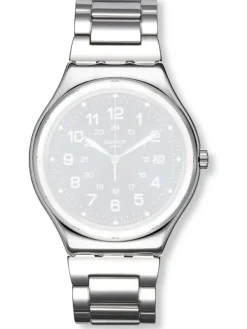 SWATCH Uhrenarmbänder-Ersatzband f. AYWS420GC - BLUE BOAT AGAIN / ST.STEEL ADJ AYWS420GC