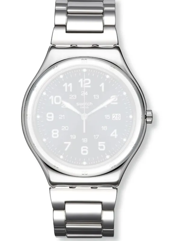 SWATCH Uhrenarmbänder-Ersatzband f. AYWS420GC - BLUE BOAT AGAIN / ST.STEEL ADJ AYWS420GC