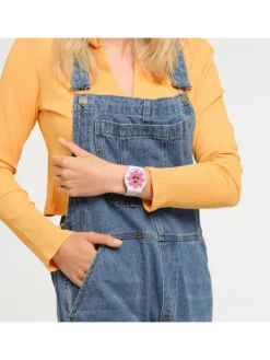 SWATCH Damenuhren-FLOWER HOUR SO32M104