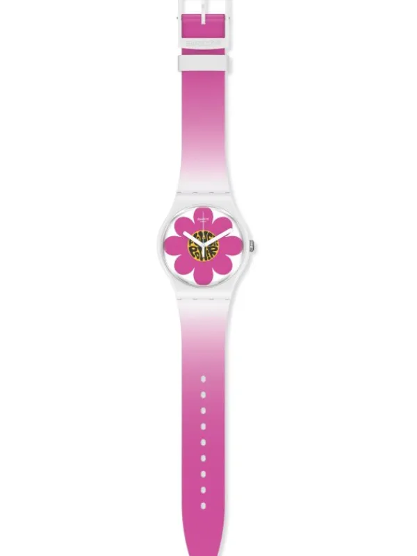SWATCH Damenuhren-FLOWER HOUR SO32M104