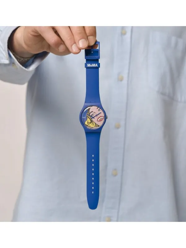 SWATCH Herrenuhren | Damenuhren-GIRL BY ROY LICHTENSTEIN, THE SUOZ352