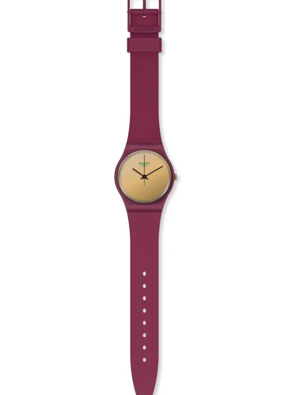 SWATCH Damenuhren-GOLDENSHIJIAN SO28R102