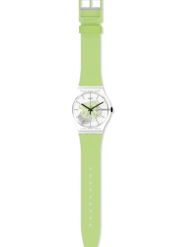 SWATCH Damenuhren-GREEN DAZE SO29K106