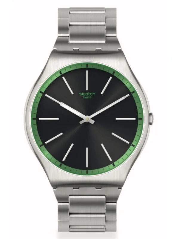 SWATCH Herrenuhren | Damenuhren-GREEN GRAPHITE SS07S128G