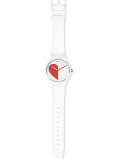 SWATCH Herrenuhren | Damenuhren-HALF <3 RED SO29Z113