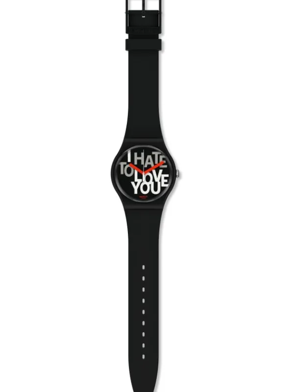 SWATCH Damenuhren-HATE 2 LOVE SUOB185