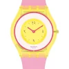 SWATCH Damenuhren-INDIA ROSE 01 SS08Z101