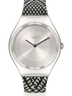 SWATCH Damenuhren-IRONY BLACK'N'WHITE SYXS142