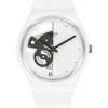 SWATCH Damenuhren-LIVE TIME WHITE SO31W101