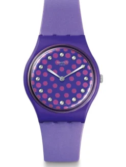 SWATCH Damenuhren-PERFECT PLUM SO31V100