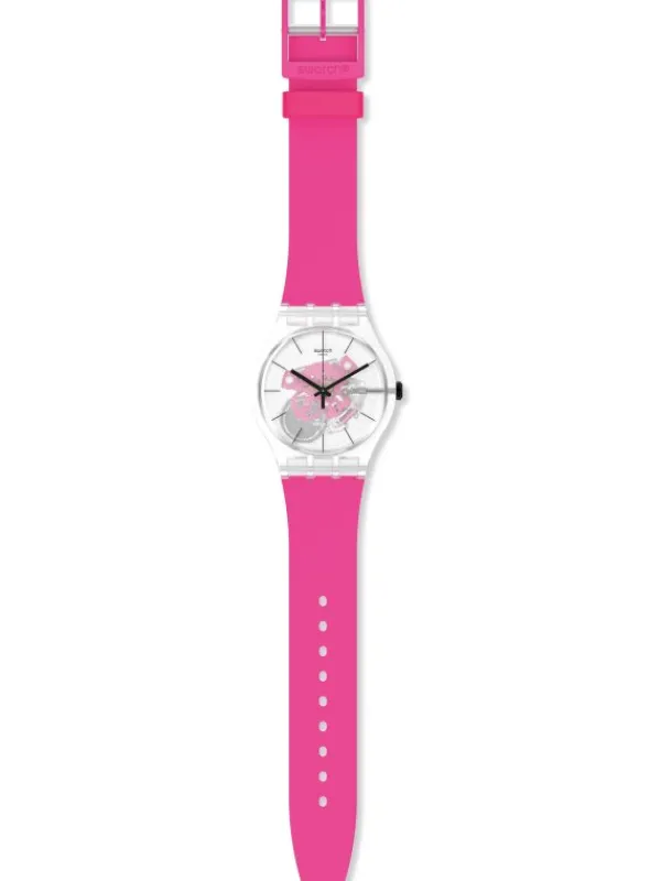 SWATCH Damenuhren-PINK DAZE SO29K107