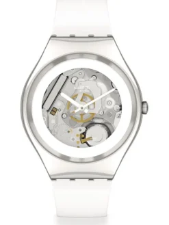 SWATCH Damenuhren-PURE WHITE IRONY SYXS138