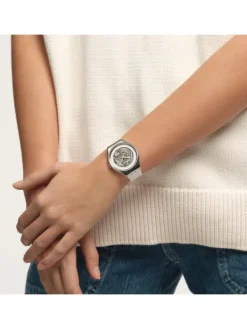SWATCH Damenuhren-PURE WHITE IRONY SYXS138