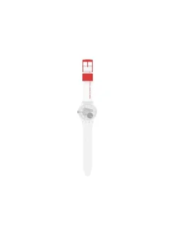SWATCH Damenuhren-RED RIVERS AND MOUNTAINS SO29Z105