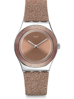SWATCH Damenuhren-ROSE SPARKLE YLS220
