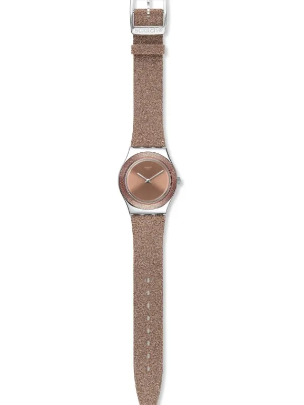SWATCH Damenuhren-ROSE SPARKLE YLS220