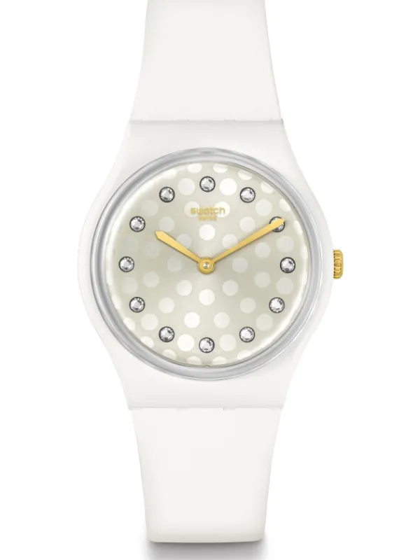 SWATCH Damenuhren-SPARKLE SHINE SO31W109