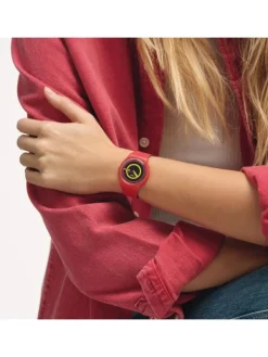 SWATCH Herrenuhren | Damenuhren-CONCENTRIC RED SO28R702