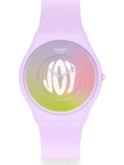 SWATCH Damenuhren-TIME FOR JOY SS09V101