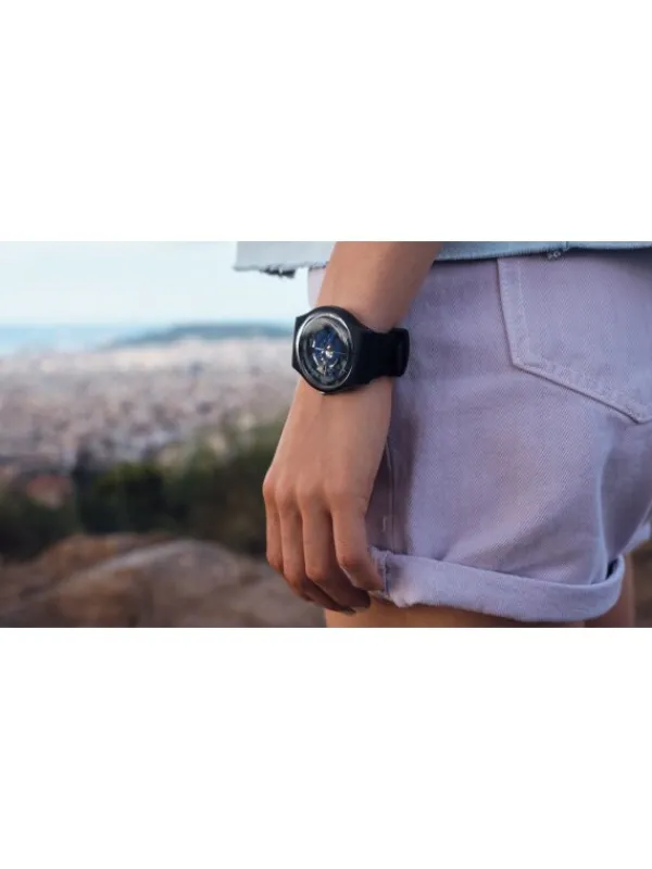 SWATCH Damenuhren | Herrenuhren-TIME TO BLUE BIG SO32B109