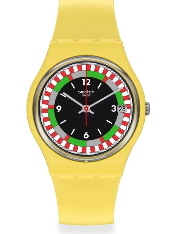 SWATCH Herrenuhren | Damenuhren-YEL_RACE SO31J400