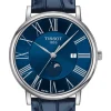 TISSOT Herrenuhren-CARSON PREMIUM GENT MOONPHASE T122.423.16.043.00
