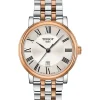 TISSOT Damenuhren-CARSON Premium Quartz, Lady, silber/rosé T122.210.22.033.01