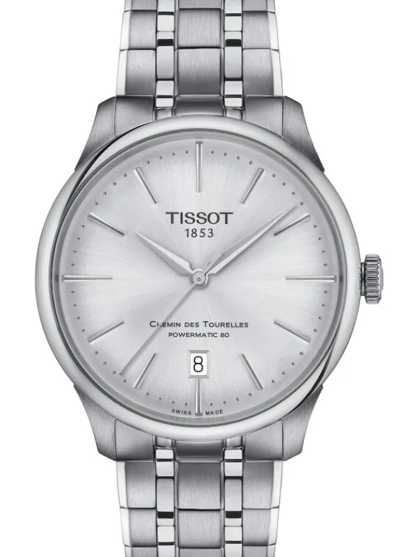 TISSOT Herrenuhren-Chemin des Tourelles Powermatic 80 42 mm T139.807.11.031.00