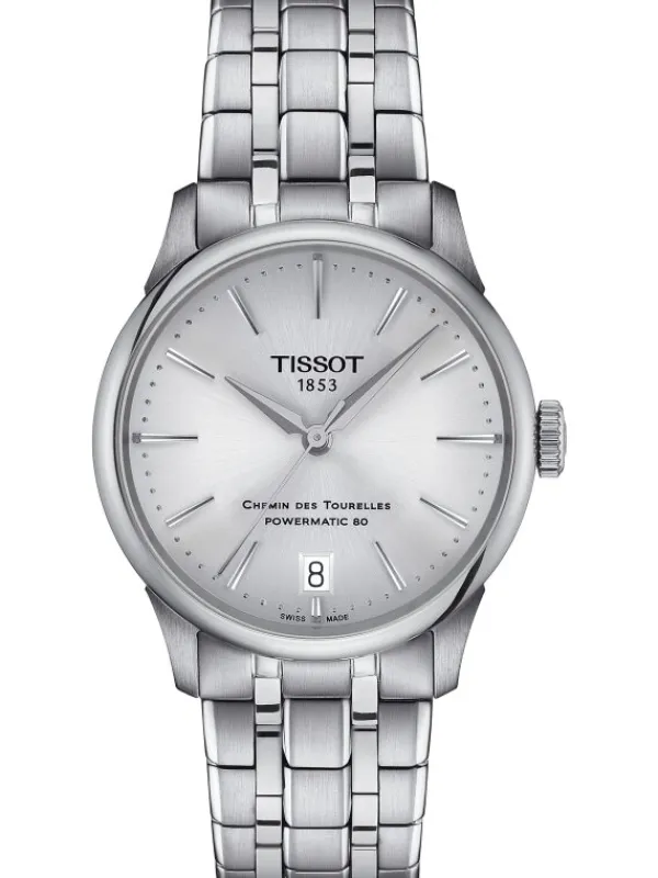 TISSOT Damenuhren-Chemin des Tourelles Powermatic 80 34 mm T139.207.11.031.00