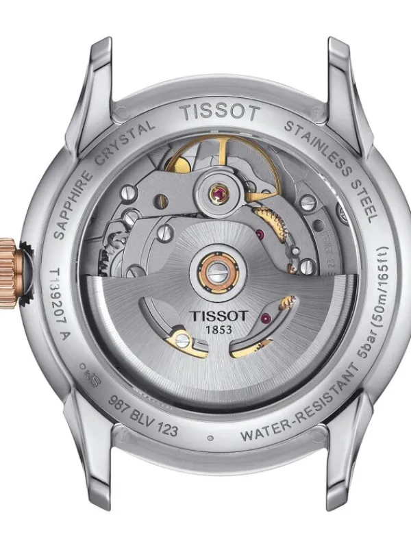 TISSOT Damenuhren-Chemin des Tourelles Powermatic 80 34 mm T139.207.22.038.00