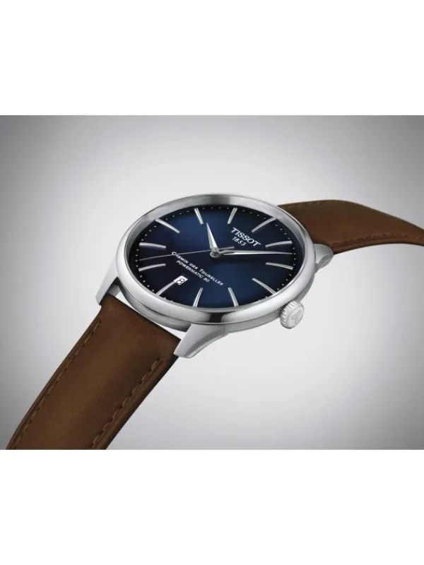 TISSOT Herrenuhren-Chemin des Tourelles Powermatic 80 42 mm T139.407.16.041.00