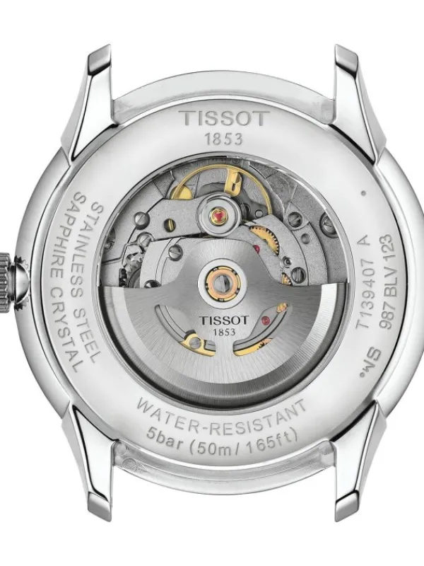 TISSOT Herrenuhren-Chemin Des Tourelles Powermatic 80 42mm T139.407.11.048.00