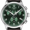 TISSOT Herrenuhren-CHRONO XL CLASSIC Grün Leder T116.617.16.092.00