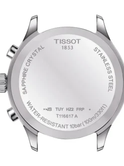TISSOT Herrenuhren-CHRONO XL CLASSIC Grün Leder T116.617.16.092.00