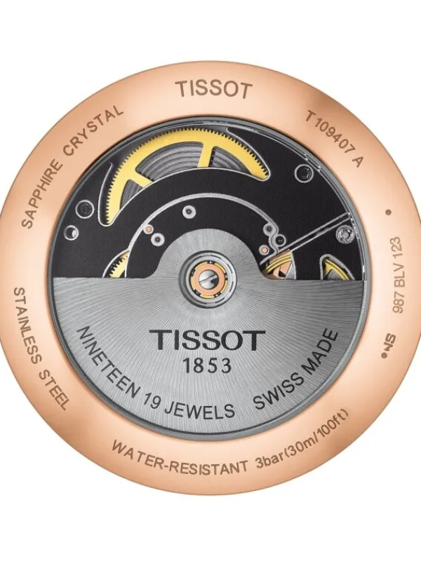 TISSOT Herrenuhren-EVERYTIME SWISSMATIC, Lederarmband T109.407.36.031.00